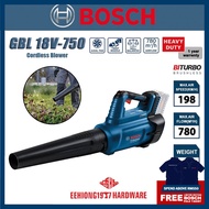 BOSCH GBL 18V-750 BITURBO Professional Cordless Leaf Blower Powerful Axial Fan 18v blower GBL18V-750