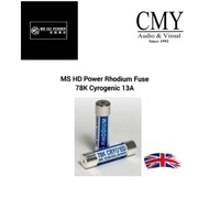 MS HD Power MS-FUSE-13ARHK 78K Rhodium 13A UK Fuse (78K Cryoed in UK)