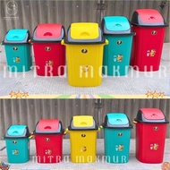 CHEAP TRASH CAN TAIWAN DUSTBIN PLASTIC 20 30 40 50 60 Liter GS Trash Container
