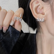 Sweet Cool Unique Earrings Zircon Claw Ear Studs for Cool Girls