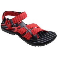 sandal gunung pria loxley annapura - hitam - merah 40