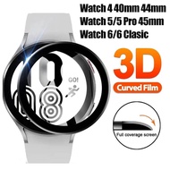 Tempered Glass Protection For Samsung Galaxy Watch 6 40/44mm Hd Screen Protector For Galaxy Watch 6 