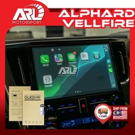 Toyota Alphard Vellfire Screen Center Console Multimedia Player Protector Glass For 2015-2023 GGH30 