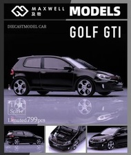 [預購 Pre-order] Maxwell 1/64 GOLF GTI MK6 black