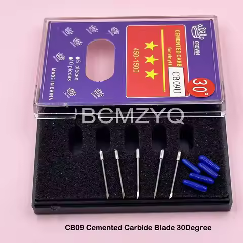 5PCS For Graphtec CB09UB-5 CB09U Cutting Cemented Carbide Blade Knife Blade for CE5000 CE6000 CE7000