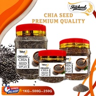 CHIA SEED Premium | Biji Chia Berkualiti Tinggi | Chia Seed | 500G / 1KG/250G/100G