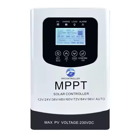 100A 230VDC MPPT Solar Charge Controller 12V 24V 48V 96V Auto Solar Panel Regulator For Lead Acid Li