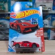 HOT WHEELS CORVETTE C8R - BLISTER JENEK/NOT MINT - RED EDITION - FACTORY SEALED