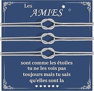 Friendship Bracelet for 2/3, Unlimited Knot Bracelet, Friendship Bracelets, Best Friends Gifts, Brac