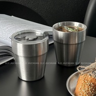 [Special Offer Free Shipping] Coffee Cup Cup Drink Cup Design Feel Niche Industrial Style ins Ice Am