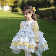 UNICORN4YOU Girls' Vintage Dress Lolita Princess For Children no.c02