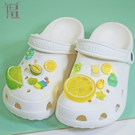 Jibz for Croc Lemon Sprite Set DIY Shoes Charm Button