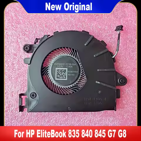 New Original For HP EliteBook 835 840 845 G7 G8 Laptop Cooling Fan Cooler Fan HSN-I43C HSN-I37C HSN-
