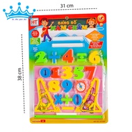 Magnetic number plate with board HT7892