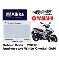 AIKKA Y5010 CRYSTAL GOLD *** YAMAHA Y15 ANNIVERSARY 2K MOTOR PAINT