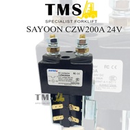 Sayoon Contactor SW180A CZW200A 200A 24V ZJW CZW Forklift Contactor