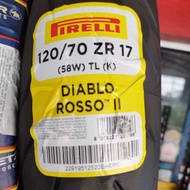 PIRELLI DIABLO ROSSO 2 120/70-17 Year 2023
