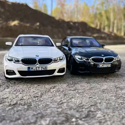 Dealer Edition Car Model By Norev,1:18 BMW 330I G20 2019,Diecast Model for Collections,Display and G