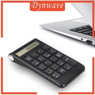 [Dynwave] Number Pad 2.4G Rechargeable Smart Mini Wear Resistant Numeric Keypad for Finance Desktop 