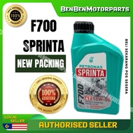 100% ORIGINAL PETRONAS Sprinta F700 15W-50 Semi Synthetic Engine Oil Minyak Hitam API SM JASO MA2 pe