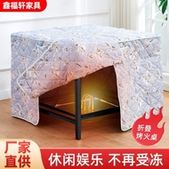 Household Foldable Thermal Table Winter Square Heating Table Heating Chess and Card Table Wholesale Installation-Free Ba