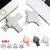 แฟลชไดรฟ์ OTG USB 1TB 2TB Type-C USB แฟลช pendrive สำหรับ iPhone15/14/13/12/11/X/8/7/6 Android PC