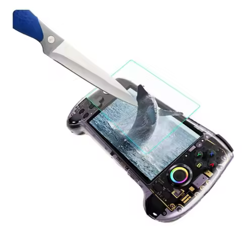 for Anbernic RG557 Player Games Tempered Glass Film for Anbernic RG557 9H HD Screen Protective Film 