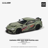 Pop Race 1:64 PR64-76 Darwin PRO 66G NWB Supra Army Matte Green (New & Sealed)