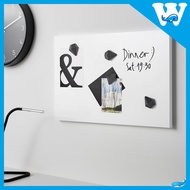 IKEA SVENSAS MAGNETIC MEMO BOARD 40x60cm (BLACK / WHITE)