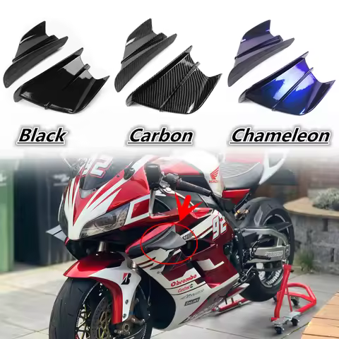 Universal Motorcycle Winglet Aerodynamic Wing Kit Spoiler HONDA CBR650R CBR650F CBR500R CBR1000RR Ya