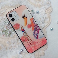 【客製化禮物】白天鵝鏡面手機保護殼 iPhone 15 全新上市款