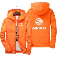 2024 New Spring Autumn AIRBUS AVIATION Flight Casual Windbreaker Coat Men High Quality Outwear Jacke