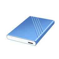 [藍色] 2.5吋SSD固態硬碟盒 USB3.0轉SATA串口 鋁合金筆記型手機硬碟盒 [平行進口]