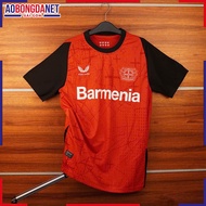 Bayer 04 Leverkusen Club Soccer Clothing Red Season 24-25, Sports Soccer Shirt Made of Thai Sesame C