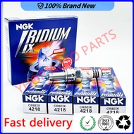 NGK Spark Plug IRIDIUM CR8EIX for CBR 150 R Raider R 150 CARB Sniper 150 MXi YZF R15 YZF R3 NK 400 N