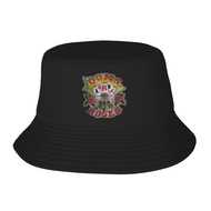 Guns N' Roses Cards Distress Hip Hop Designs Bucket Hat