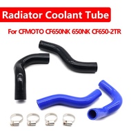 For CFMOTO CF650NK 650NK CF650-2TR CF 650 NK CF650 2TR Motorcycle Accessories Silicone Coolant Radia