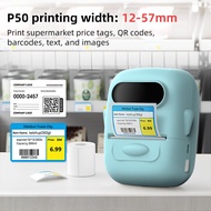 Marklife P50 Portable Printer Wireless Label Printer Bluetooth Thermal Sticker Label Printer