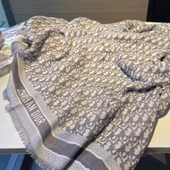Dior頸巾 Dior披肩灰色 Dior Scarf