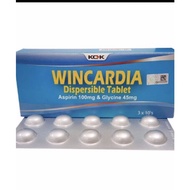 Wincardia dispersive tablet 100mg