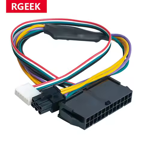 Reek 24 Pin to 6 Pin PCI-E ATX Main Power Supply Adapter Cable 18AWG for HP Z220/Z230 Workstation 12