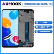 Untuk Redmi Note 11 Note 11S LCD Display Skrin Touch Sensor Pemasangan Panel Digitizer 2201117TG 220