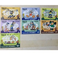 World Cup Walt Disney 郵票 stamp Hussar Pete Goffy Donald Duck