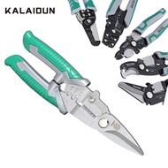 KALAIDUN Multitool Pliers Set Crimping Tool Wire Stripper Cable Cutter Crimp Plier Tools Electrical