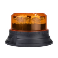 Magnetic Beacon LED Amber กระพริบไฟเตือนฉุกเฉินสําหรับยานพาหนะรถบรรทุกรถขุดรถแทรกเตอร์ไปรษณีย์รถโรงเ