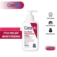 Cerave Itch Relief Moisturizing Lotion & Itch Relief Moisturizing Cream Moisturizes Dry Skin