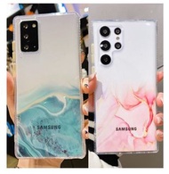 包郵 大理石風格透明防跌三星手機殼 6款 Marble Clear Samsung case 💕Samsung Note 20/Note20ultra/A22/A82/A52/A72/A32/A12 S22ultra/S22/S22+/S21FE/S21/S21+/S21ultra S20FE/S20/S20+/S20ultra A51/A71/A31/A21s