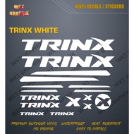 TRINX FULL SET CUTOUT STICKER / DECALS (BIKE STICKERS)