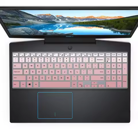 Silicone Keyboard Cover US Layout for Dell G3/G5/G7 G3579 G3779 G5587 7855 7577 7588 for Dell Inspir