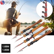 MYROE Telescopic Fishing Rod SuperHard Travel Adjustable Carp Feeder